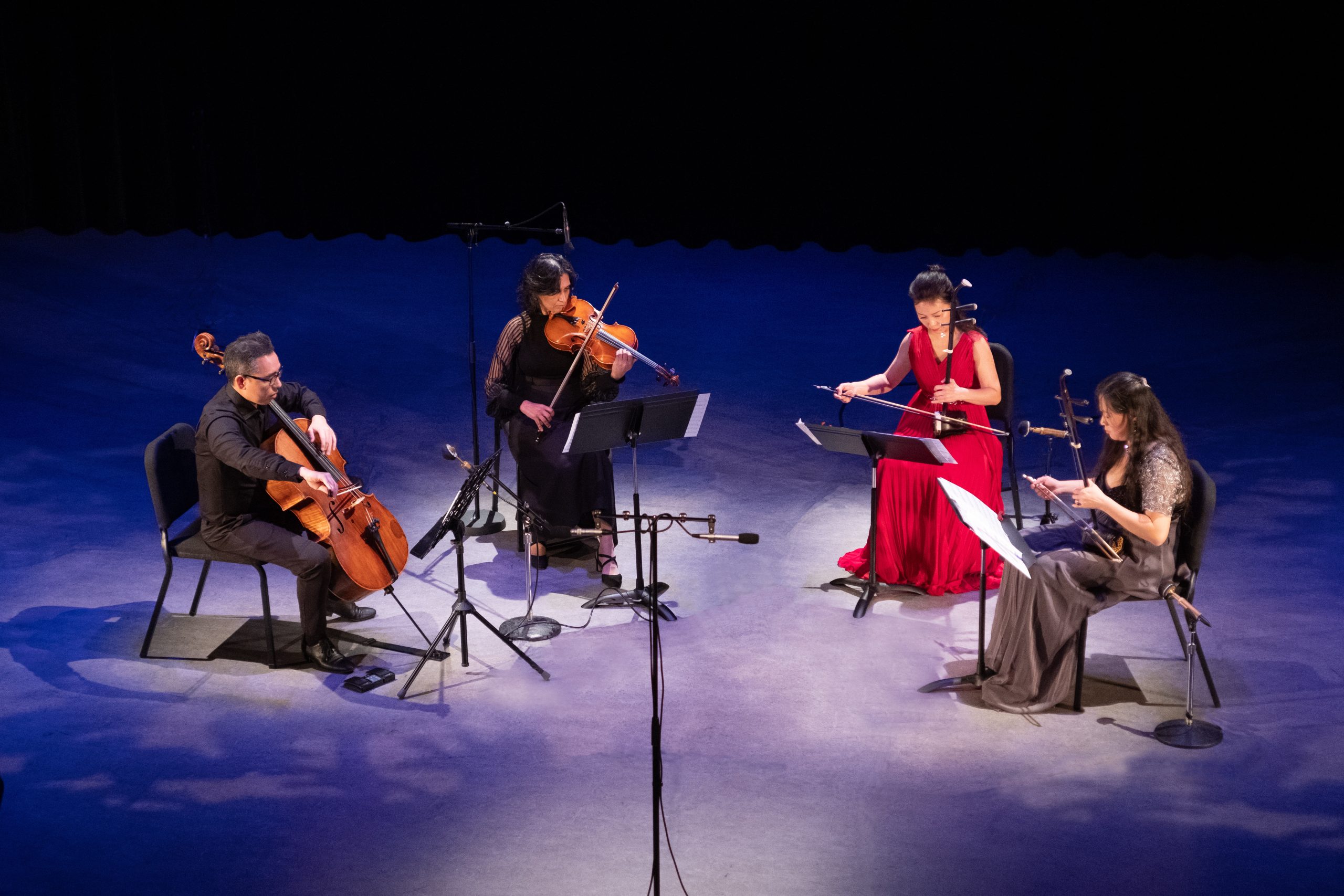Vancouver Erhu Quartet. Photo by Alistair Eagles