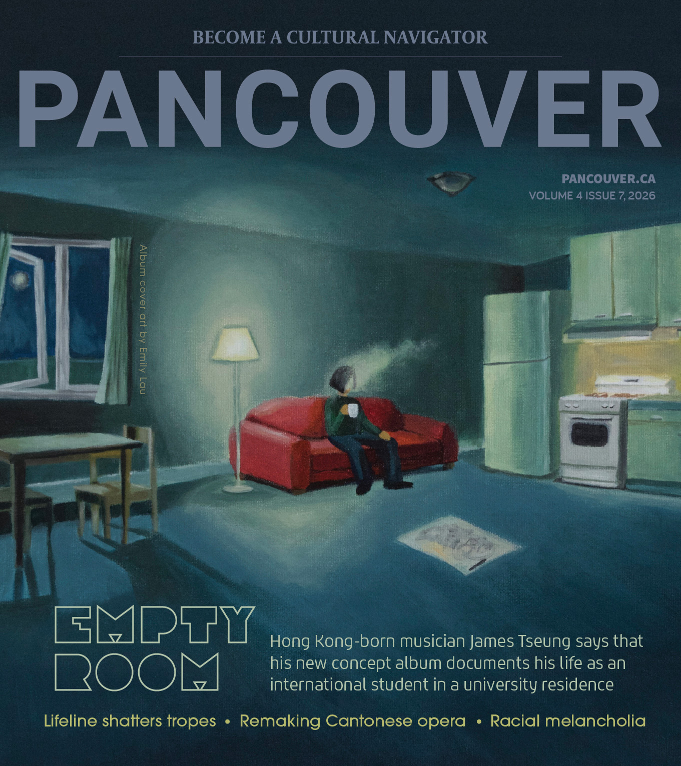 Pancouver Cover Volume 4 Issue 7 - James Tseung